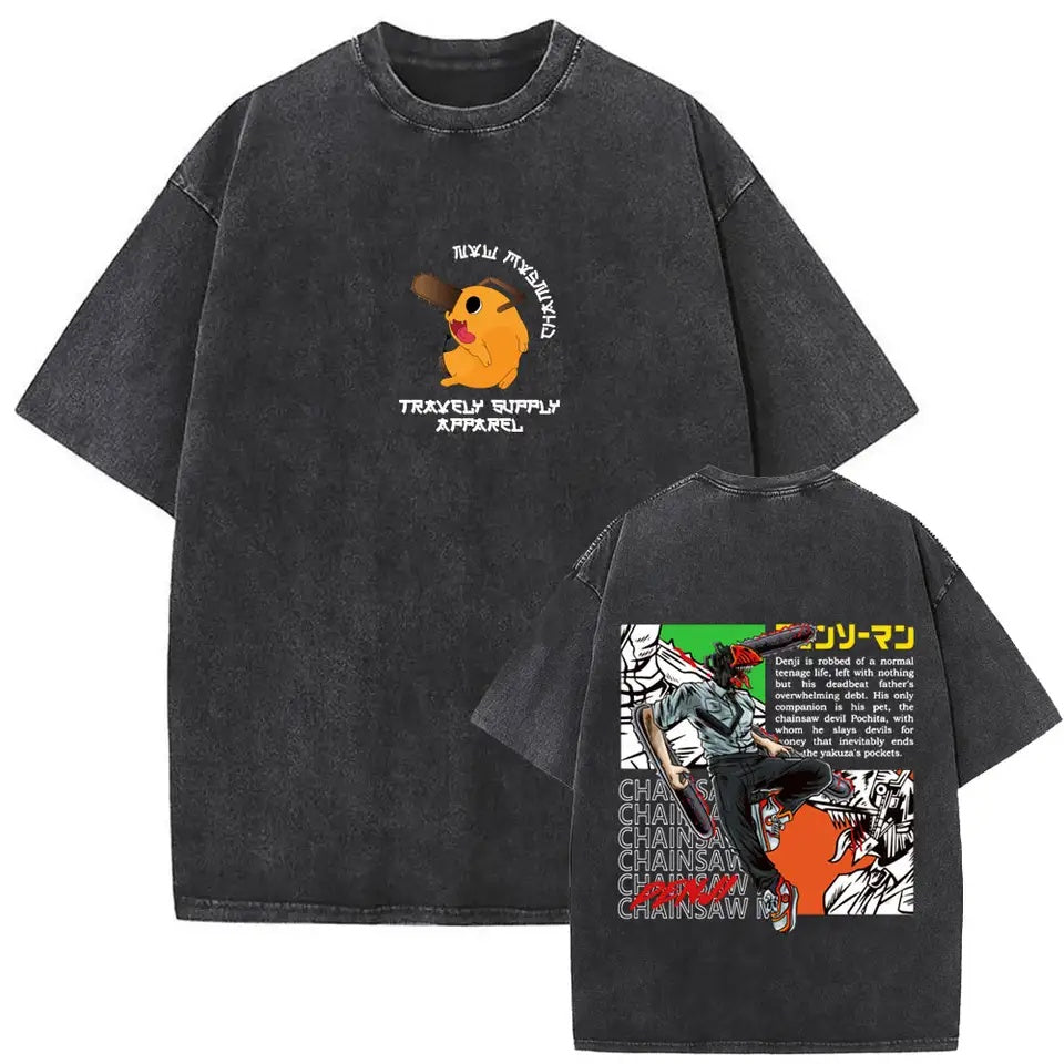 "Chainsaw Man" Graphic T-Shirt