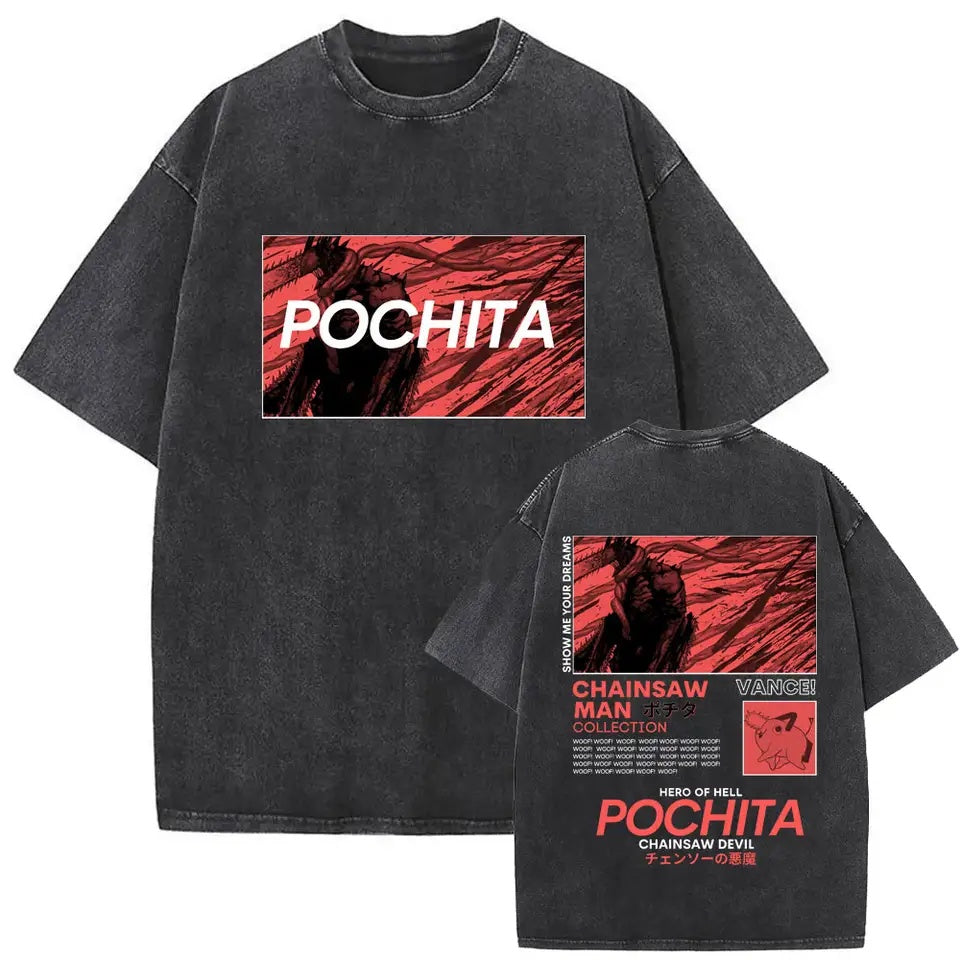"Chainsaw Devil" Graphic T-Shirt