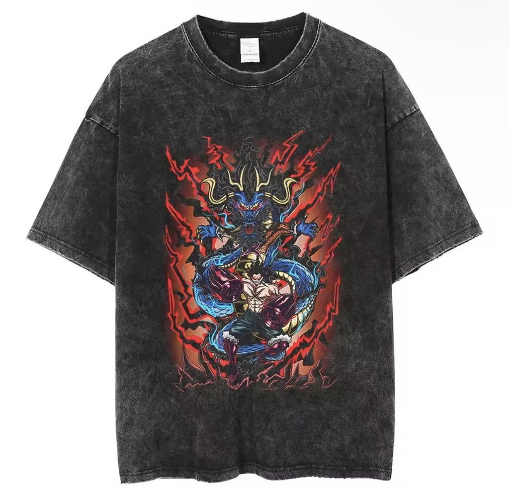"Dragon vs Rubber" Graphic T-Shirt